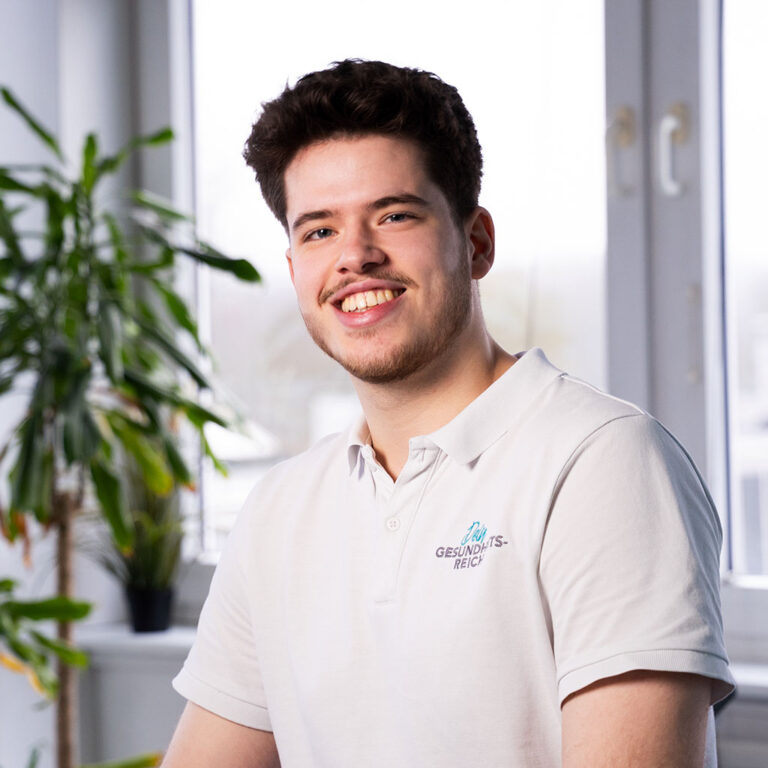 Moritz Bruns, Physiotherapeut der Physiotherapie Praxis Gesundheitsreich in Mölln