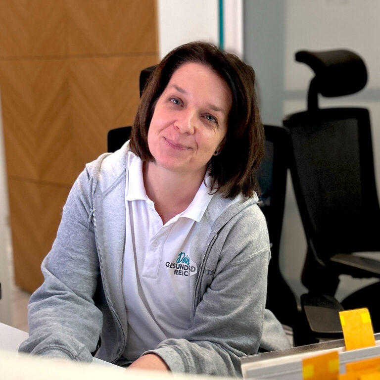 Silvia Rosentreter aus der Rezeption der Physiotherapie Praxis Gesundheitsreich in Schwarzenbek