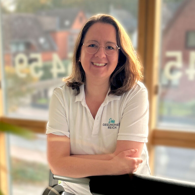 Susanne Michelau, Physiotherapeutin und Heilpraktikerin der Physiotherapie Praxis Gesundheitsreich in Mölln