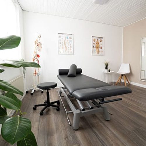 Behandlungsraum in der Physiotherapiepraxis Gesundheitsreich Mölln
